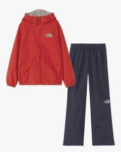 【新品未使用】THE NORTH FACE レインウェア 110サイズ 赤/紺 Amazon | [ザノースフェイス] キッズ レインテックスユリイカ