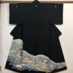 『専用ページ』友禅 黒留袖 着物 正絹 落款有 リサイクル品 難あり