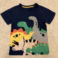 【美品】next 恐竜プリント Tシャツ 3-4歳　104cm