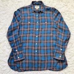 《状態良人気》ラルフローレンralphフランネルシャツdenim&supply