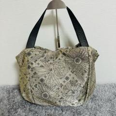 russet ラシット トートバッグ シャンパンゴールド 花柄 - メルカリ