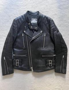 極希少✨ ブラックミーンズ ダブルライダースジャケット M ブラック NUy5EERi.jpg