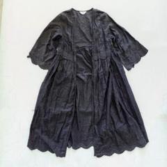 ン 大人気 新品 ノ SLOBE ロングカーディガン 刺繍 スカラレース カシュクール IENA トップス