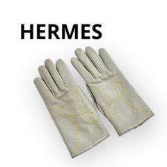 美品❤︎HERMES エルメス リスボン ラムレザー グローブ 手袋のサムネイル