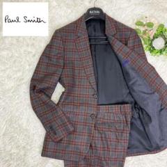 【極美品】 Paul Smith　スーツ　セットアップ　ブラウン　チェック 楽天市場】ブラウン（ブランドポール・スミス）（スーツ
