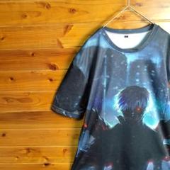 半袖Tシャツ　東京喰種　トーキョーグール　Tokyo Ghoul　金木 研　XL
