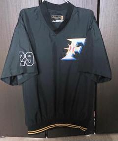 実使用】日本ハム ファイターズ 八木 半袖 ゲーマージャケット