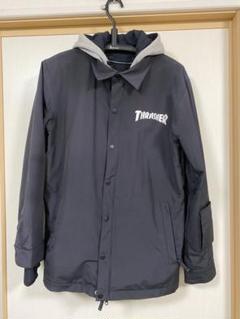 【在庫あり】 AA メルカリ - 黒 フード付きウェア THRASHER HARDWEAR】 スノーボード