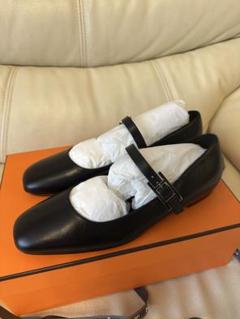 お値下げ！エルメス/HERMES  エナメルフラットシューズ HERMES - エルメス フラットシューズの通販 by lico's shop