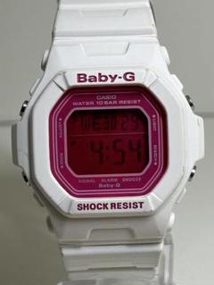 美品限定Baby-GベビーGシルバー925ジルコニアカスタムベゼルBG-5601 Baby-G - G-SHOCK BABY-G ベイビーG カスタム コンビ カスタムG