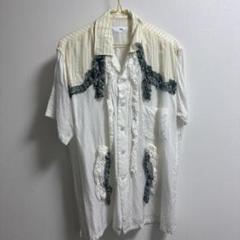 toga VIRILIS 22ss フリンジレースシャツ