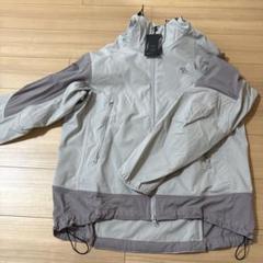 sansan gear フード付きグレーアウトドアジャケット