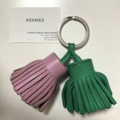 wisteria★エルメス カルメンウノドス ローズサクラ×フランボワーズ 買い付けできます！】エルメスの大人気のキーリング カルメン