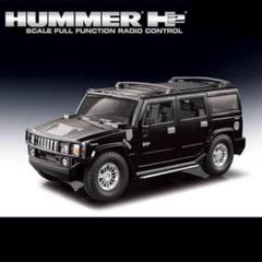 【新品、未使用】ハマーh2 HUMMER ラジコン　黒　ブラック　ニッコー HUMMER ハマー H2 ラジコン フルファンクションラジコンカー 色