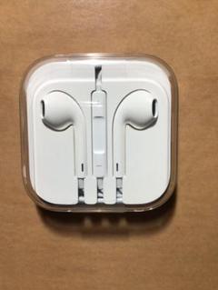 純正アップル イヤホン アイホン 3.5 mm ヘッドフォンプラグ新品