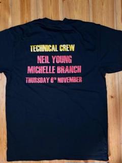 NEIL YOUNG MICHELLE BRANCH Tシャツ NEIL YOUNG & MICHELLE BRANCH Tシャツ - メルカリ