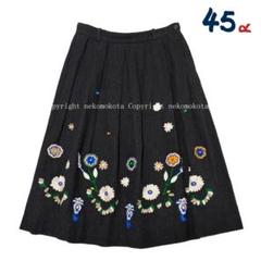 45Ｒ 春コットンツイードのペチスカート45rpm 70140114.jpg