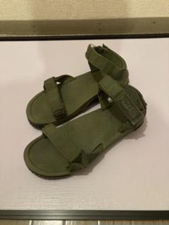 SHAKA オリーブグリーン ストラップサンダル