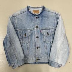 Levi's ジャーナル コラボ 襟カットオフ ダメージ 70505 0217