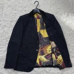 【美品】Desigual　デシグアル　テーラードジャケット　ヘリンボーン　裏地柄 2025年最新】Desigual テーラードジャケットの人気アイテム