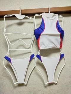 光沢 レオタード 競泳水着 ハイレグ レースクイーン