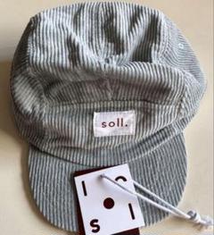【新品未使用】soll. the label ロゴ刺繍サロペット  size3 新品未使用】soll. the label ロゴ刺繍サロペット size3 - ボトムス