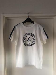 希少デザイン agnes b sport デカロゴ ラグラン Tシャツ 日本製