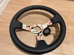 NRG ステアリングホイール フローラル 花柄 Φ35 レザー NRG ステアリングホイール フローラル 花柄 Φ35 レザー - メルカリ