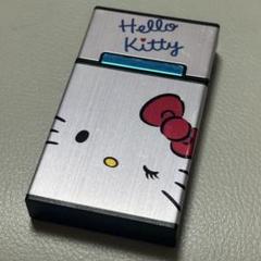ハローキティ スリム紙タバコケース／メタリックピンク キティちゃん
