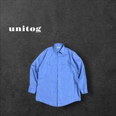 unitog ユニトグ USA ビンテージ ワークシャツ ポリコットン 古着