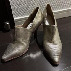 メゾンマルジェラ　パンプス　35 ゴールド