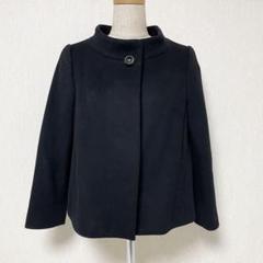 日本製カシミヤ混【Ballsey】ショート丈ウールコートSIZE38