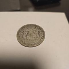 2880.　美品　銀貨　1949年　ニュージーランド　ハーフクラウン 外国銭】 ニュージーランド 1クラウン銀貨 1949年 （極美品