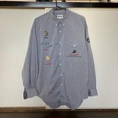 Lupo di Mare ホワイトポロシャツ Lサイズ　長袖 glimmer ポロシャツ 長袖 メンズ レディース 大きいサイズ 無地