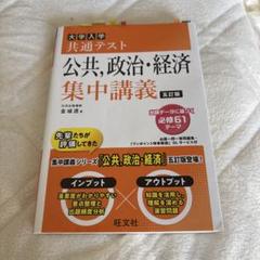 大学入試 生涯テスト 公共・政治・経済 集中講義 第五版