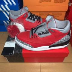 未使用 送料込 AIR JORDAN 3 RETRO SE 赤