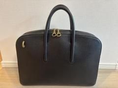 美品✨　トフアンドロードストーン　ビジネスバッグ　ゴールド金具　レザー　ブルー系 美品✨ トフアンドロードストーン ビジネスバッグ ゴールド金具