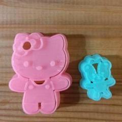 キャラクター型プラスチック型抜きセット
