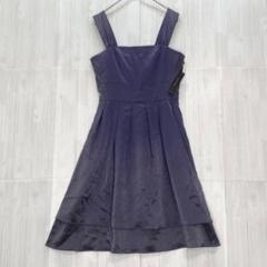 MAITRESSE バック編み上げリボンフレアワンピース　美品　9号
