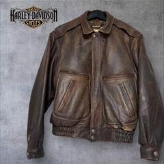 ハーレーダビッドソン ライダースジャケット　レザージャケット　革ジャン