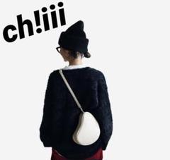 【ch!iii】Leather Heart Shoulder