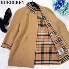 BURBERRY バーバリーダブルフェイスウールコート ノバチェック