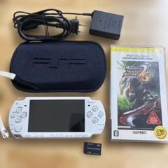 PSP2000本体 ホワイト モンスターハンター2nd G
