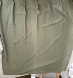 無印良品　カーテン　モスグリーン　幅105×高さ180