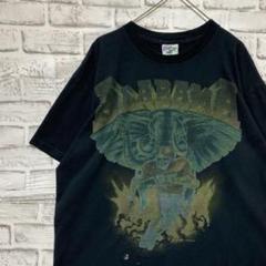 USA製90sヴィンテージTシャツ！シングルステッチ　ブラック半袖古着XL26