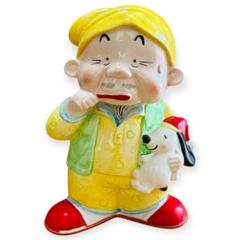 オールドスヌーピー陶器置物ビンテージアンティーク70年代赤ちゃんSNOOPY