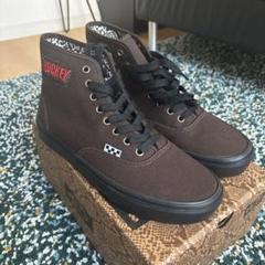 Vans Hockey コラボ オーセンティックハイ スケボー ブラウン s-l400.jpg