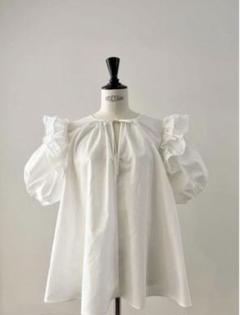 Rosymonster ロージーモンスター　2wayサンカクフリルトップス 在庫調整】triple frill pullover【2色展開】※順次発送予定