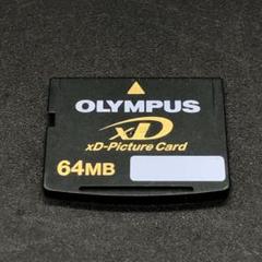 【動作確認済み】オリンパス xD ピクチャーカード 64MB