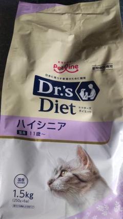 coco様ドクターズダイエット猫用ハイシニア1.5kg×2袋 - メルカリ